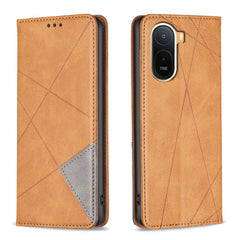 Funda de cuero magnética para teléfono con t...
