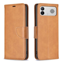 Funda de cuero con tapa para teléfono de col...