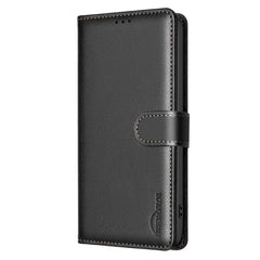 Funda de cuero antirrobo para teléfono con t...