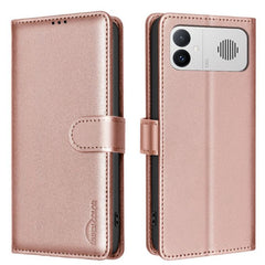 Funda de cuero antirrobo para teléfono con t...