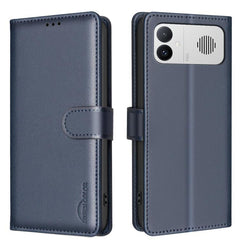 Funda de cuero antirrobo para teléfono con t...