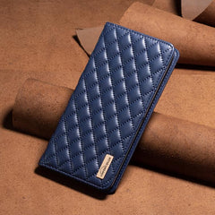 Funda para teléfono con tapa de cuero magnét...