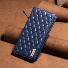 Funda para teléfono con tapa de cuero magnét...