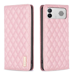 Funda para teléfono con tapa de cuero magnét...
