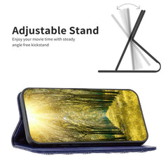 Funda para teléfono con tapa de cuero magnét...