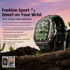 Reloj inteligente WK WH-03 de 2,01 pulgadas