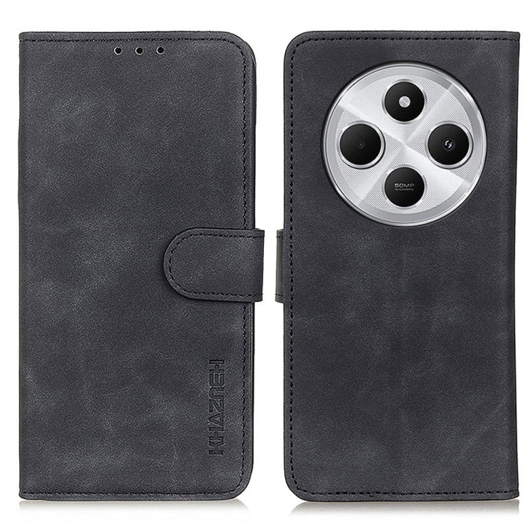 Funda de cuero con tapa y textura retro KHAZ...