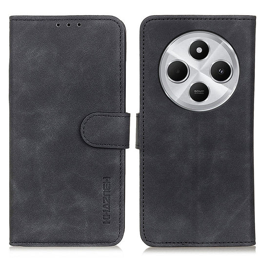 Funda de cuero con tapa y textura retro KHAZ...