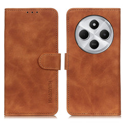 Funda de cuero con tapa y textura retro KHAZ...