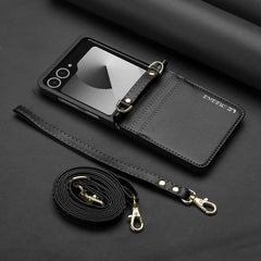 Estuche para teléfono de PU con textura fina...