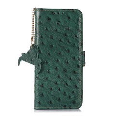 Funda para teléfono RFID de piel auténtica c...