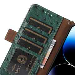 Funda para teléfono RFID de piel auténtica c...