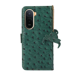 Funda para teléfono RFID de piel auténtica c...