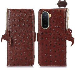 Funda para teléfono RFID de piel auténtica c...