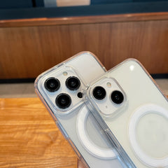 Funda para teléfono MagSafe de acrílico tran...
