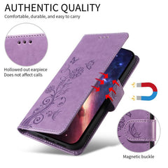 Funda de cuero para teléfono con diseño de f...