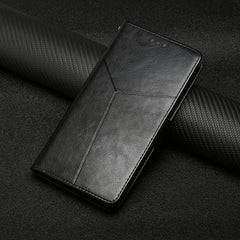 Funda de cuero para teléfono con tapa y patr...
