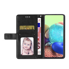 Funda de cuero para teléfono con tapa y patr...