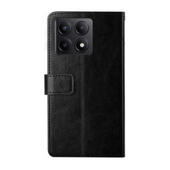 Funda de cuero para teléfono con tapa y patr...