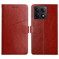 Funda de cuero para teléfono con tapa y patr...