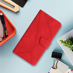 Funda para teléfono de cuero con costuras en...