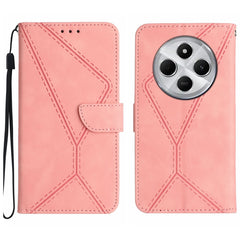 Funda para teléfono de cuero con costuras en...