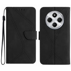 Funda para teléfono de cuero con costuras en...