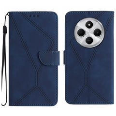 Funda para teléfono de cuero con costuras en...