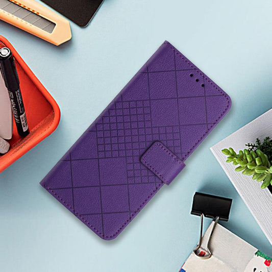 Funda de cuero para teléfono con textura de ...