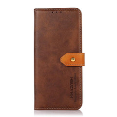 Funda de cuero con tapa para teléfono con te...