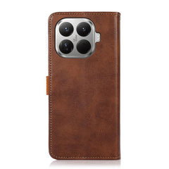 Funda de cuero con tapa para teléfono con te...