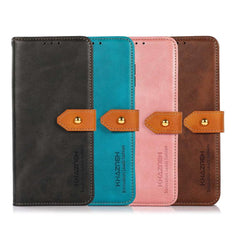 Funda de cuero con tapa para teléfono con te...