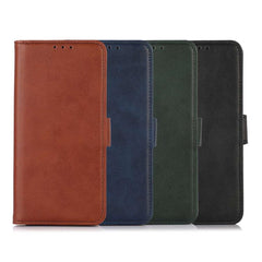 Funda de piel con textura de vaca para teléf...