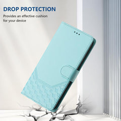 Funda para teléfono de cuero RFID con reliev...