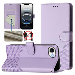 Funda para teléfono de cuero RFID con reliev...