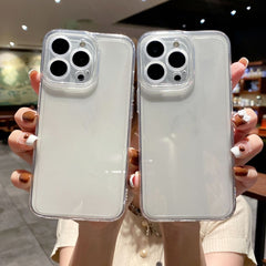 Funda de TPU para teléfono con borde recto y...