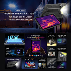 Tableta resistente Ulefone Armor Pad 4 Ultra...