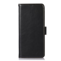 Funda para teléfono RFID de cuero genuino co...
