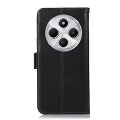 Funda para teléfono RFID de cuero genuino co...