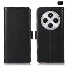 Funda para teléfono RFID de cuero genuino co...