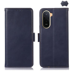 Funda para teléfono RFID de cuero genuino co...