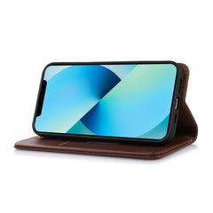 Funda para teléfono con capa superior de pie...