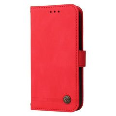 Funda de cuero para teléfono con botones de ...