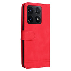 Funda de cuero para teléfono con botones de ...