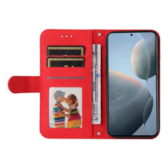 Funda de cuero para teléfono con botones de ...