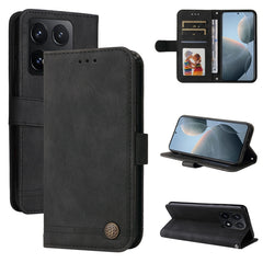 Funda de cuero para teléfono con botones de ...