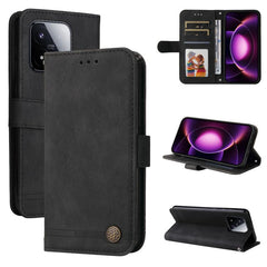 Funda de cuero para teléfono con botones de ...