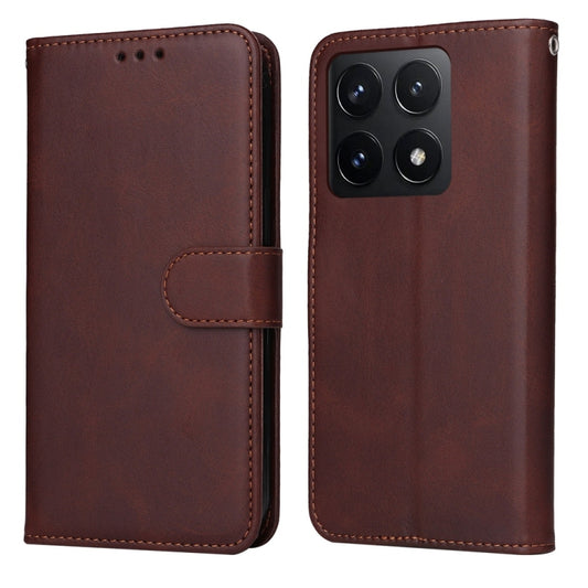 Funda clásica de piel de becerro con tapa pa...