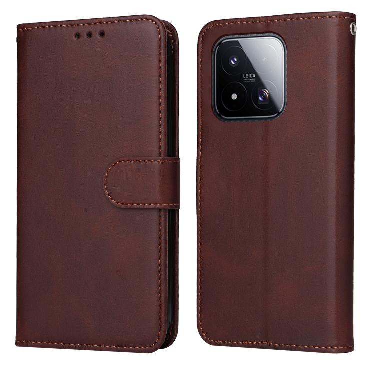 Funda clásica de piel de becerro con tapa pa...