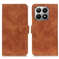 Funda de cuero con tapa y textura retro KHAZ...